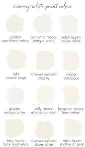 Creamy White Paint Colors Antique White Paints White Paint Colors Paint Colors For Home