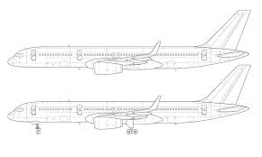 The westjet 787 dreamliner has smart sensors that detect turbulence and are designed to reduce motion sickness eightfold, according to boeing. Boeing 757 200 Rolls Royce Engines Side View Blueprint Plane Drawing Boeing Boeing 777