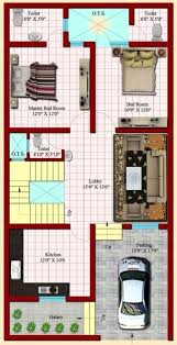 Interesting Image Result For 2 Bhk Floor Plans Of 25 45 Kk House Plans 15 45 House Plan Picture 2bhk House Plan 3d House Plans Duplex House Design