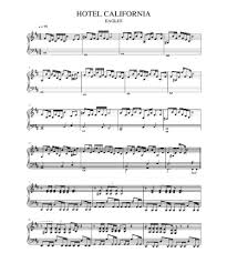 I have learnt to appreciate this piece of music during. Hotel California Piano Sheet Music Pdf Scouting Web