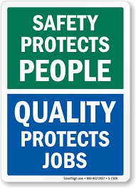 Whether you are at home or at work, or on vacation. Safety Slogan Signs Mysafetysign Com
