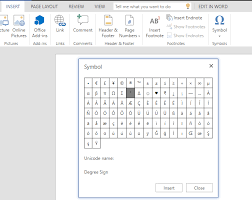 At the right end of the insert ribbon, you will see a button labeled symbol. How To Type Degree Sign On Computer Or Ms Word