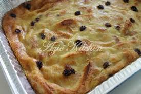 Resepi puding laici, resepi puding jagung, resepi puding, resepi puding laici, resepi puding kastad, resepi puding roti mudah, resepi tertunailah hasrat di hati: Azie Kitchen Puding Roti Nur Qaseh Yang Sedap Roti Pudding Recipes Food