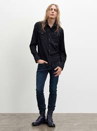 It is a perfect image for a romantic date. Black Denim Shirt Outfits For Men 12 Ideas Outfits Lookastic