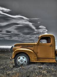 Yellow Truck Hdr Color Splash Photo Color Splash Photography Splash Photography
