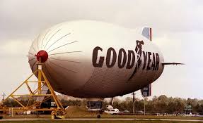 I Can Still Hear The Sound Of It In My Mind It Was So Cool At Night With Its Lights Letters Goodyear Blimp Zeppelin Airship Balloon