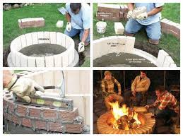 With this masonry fire pit plan, you can skip the concrete and mortar. How To Build A Fire Pit Williamson Source