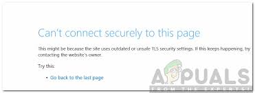 Das ist keine sichere verbindung. Fehlerbehebung Kann Keine Sichere Verbindung Zu Dieser Seite In Microsoft Edge Herstellen Okidk