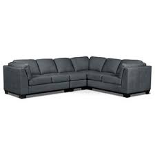 Oakdale 4 Piece Linen Look Fabric Living Room Sectional Steel Sectional Sofa Sectional