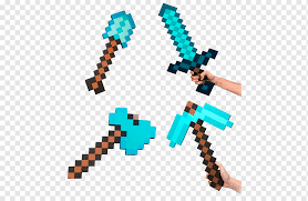 A sword made of diamond like in minecraft would shatter the moment you hit anything with it. Thinkgeek Minecraft Next Generation Diamond Sword Png Images Pngwing