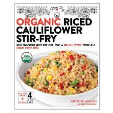 Riced cauliflower is naturally low in carbs per serving size 1 cup (85g) contains 20 calories. Ittella Organic Riced Cauliflower Stir Fry 4 X 12 Oz From Costco In Austin Tx Burpy Com