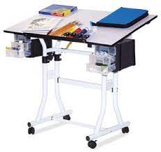 Martin Universal Design Creation Station Table Blick Art Materials In 2021 Hobby Table Drafting Table Universal Design
