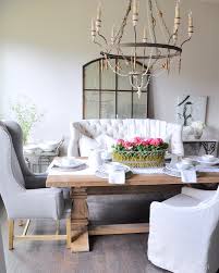 We are huge fans of shaking things up when it comes to furniture choices, especially if it adds enormous style points to a room and is multifunctional to if you're not quite ready to take the indigo sofa plunge, a navy settee in your dining room is a great place to start. Drs39 Dining Room Settee Hausratversicherungkosten