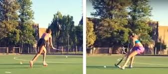 Luciana aymar the best field hockey player. Luciana Aymar And Delfina Merino Skills Training