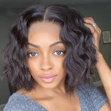 Pruiken Bob Korte 5 x 5 Lace Front Pruik 13 x 6 Kant Frontale Menselijk  Haar Pruiken Wave Remy Braziliaanse Haar Korte Kant Pruik 150%