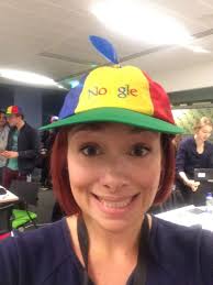 Today is my last day at Google after 8 years. I've been sitting, staring at  this photo of me taken during my Noogler induction, thinking about the  person I was then and