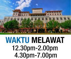 Klinik pergigian raub, sistem hospital awasan taraf sdn. Waktu Melawat