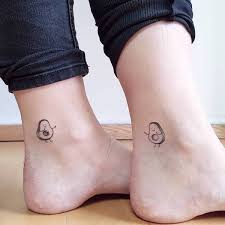 A sister tattoo which is similar to the previous tattoo design. 76 Sibling Tattoos To Get With Brothers And Sisters