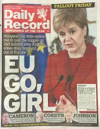 #ordeal by innocence #eleanor tomlinson #daily record #newspaper. Daily Record Backs Second Independence Referendum After Brexit Vote Heraldscotland