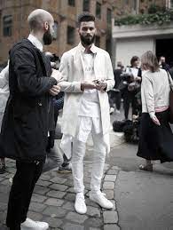 40 All White Outfits For Men Cool Clean Stylish Looks Mens Fashion Week Paris Mens Fashion White Outfit For Men