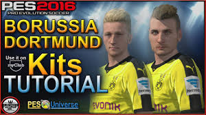 Borussia dortmund european kit released. Pes 2016 Kits Tutorial Ps4 Borussia Dortmund Kits Tutorial Use It On Myclub Too Youtube