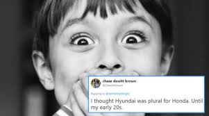 Jennifer Wright asks Twitterati the weirdest thing they misunderstood as  children; their response will leave you ROFL-ing