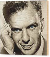 Young Frank blue eyes Drawing by Andrew Read