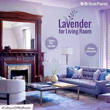 Every Colour Speaks It S Own Language Didyouknow That Lavender Is The Best Colour To Use In The Living Room Which Colour Do Y British Paints My Room Room