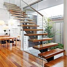 Check out these 50 super cool modern staircase ideas from cutting edge architecturally designed homes including celebrity homes and more. China Modern Staircase Design Indoor Wooden Steps For Apartment China Oak Wood Handrail