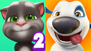 My Talking Tom2 vs My Talking Hank