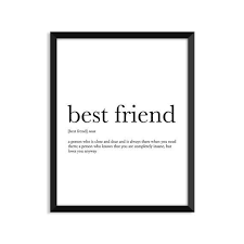 Beste Freundin Definition Romantisch W Rterbuch K Beste Burodekor Definition Definitionposter Druc Funny Definition Dictionary Art Best Friend Definition