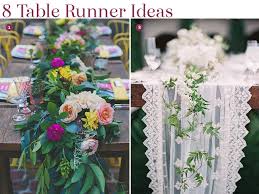 Design Inspiration 8 Creative Table Runner Ideas Exquisite Weddings Creative Tables Table Runners Table