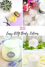 20 easy diy body lotion recipes