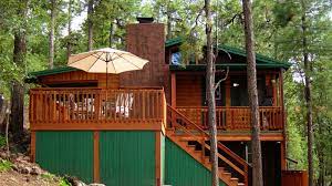 Furnished cabins with cook ready kitchens. Pinetop Vista Cabins