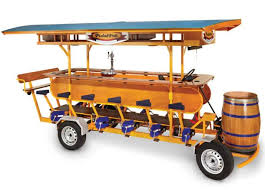The Pedal Pub Brings The Bar Home With You Bars For Home Hammacher Schlemmer Cool Stuff