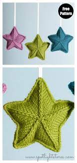 What are you waiting for? 3d Star Ornament Free Knitting Pattern Christmas Knitting Patterns Free Christmas Knitting Projects Christmas Knitting Patterns