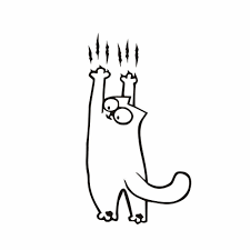 Finde Weitere Aufkleber Informationen Zu Cat Scratched Decal Car Sticker Mac Book Vi In 2020 Hipster Drawings Cat Doodle Funny Stickers
