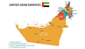 The uae's seven emirates are : The Seven Emirates Of The Uae Worldatlas