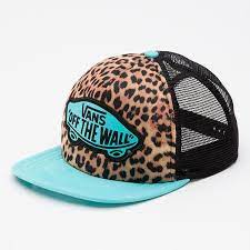 Not Usually A Fan Of Cheetah But I Love This Girl Trucker Trucker Hat Vans Hats
