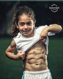 Amazing Young Physique Too Young Or Just Right Credit 6 Years Old Arat Gym Photographer Baroque Studio Love Fitness Fitness Gym Life