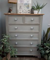 Follow our tips to repaint, customise and upcycle your old chest of if your chest of drawers is made of timber, you'll need to give it a quick sand before painting. Large Painted Chest Of Drawers Solid Wood Upcycle Arcade