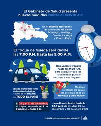 Gobierno amplía horario de 9 p. Nuevo Horario Del Toque De Queda 24 Y 31 De Diciembre Remolacha Noticias Republica Dominicana