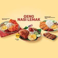 Basic nasi lemak set with rendang chicken gravy. Mcdonald S Malaysia Geng Nasi Lemak Mcdonald S Malaysia