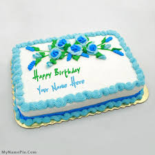 Send birthday cake with name to your love ones online for free. Birthday Flowers Cake With Name