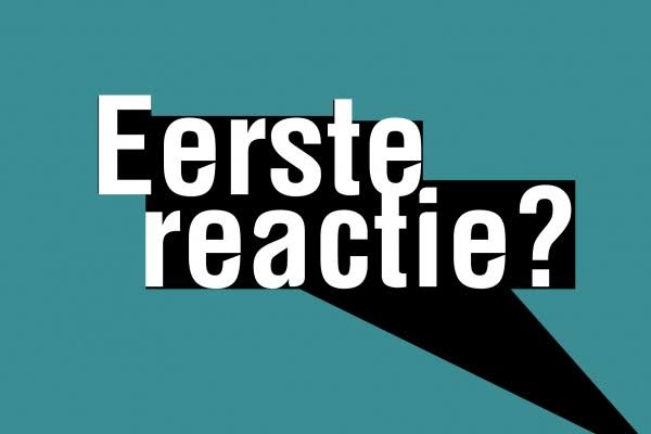Eerste reactie? - Boomerang Cards