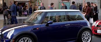 Mini cooper in paris, je t'aime, 2006. Mini Cooper S Blue Car Used By Mark Wahlberg In The Italian Job 2003