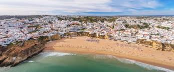 The algarve is the southernmost region of portugal, on the coast of the atlantic ocean. Albufeira Portugal 360
