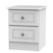 Pembridge 2 Drawer Narrow Bedside Table Bedside Tables