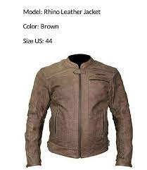 Rhino Leather Jacket Cbs Jackets Leather Jacket Leather