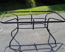 Upcycle An Old Patio Table Frame By Building A Tiled Table Top For It By Q Schmitz Featured On Remodelahol Patio Table Top Mosaic Patio Table Tile Patio Table